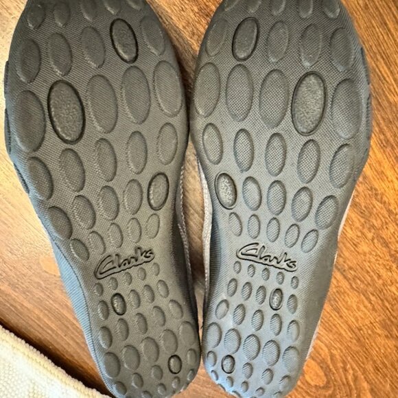 Clarks Privo P-Berry Ballet Flat – Women's Blue Slip-On Shoes Size 6.5 - Picture 8 of 8